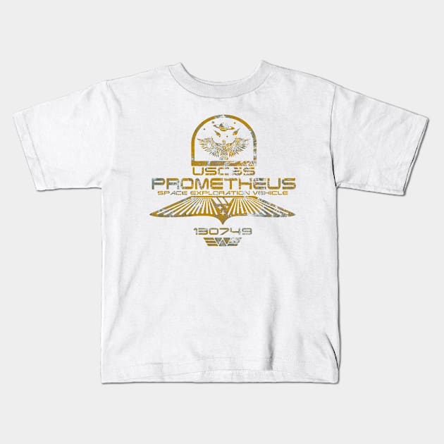 Prometheus 01 Kids T-Shirt by Creatum